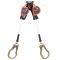 3M DBI-SALA Nano-Lok Edge Twin-Leg Personal 8-Foot Self-Retracting Lifeline